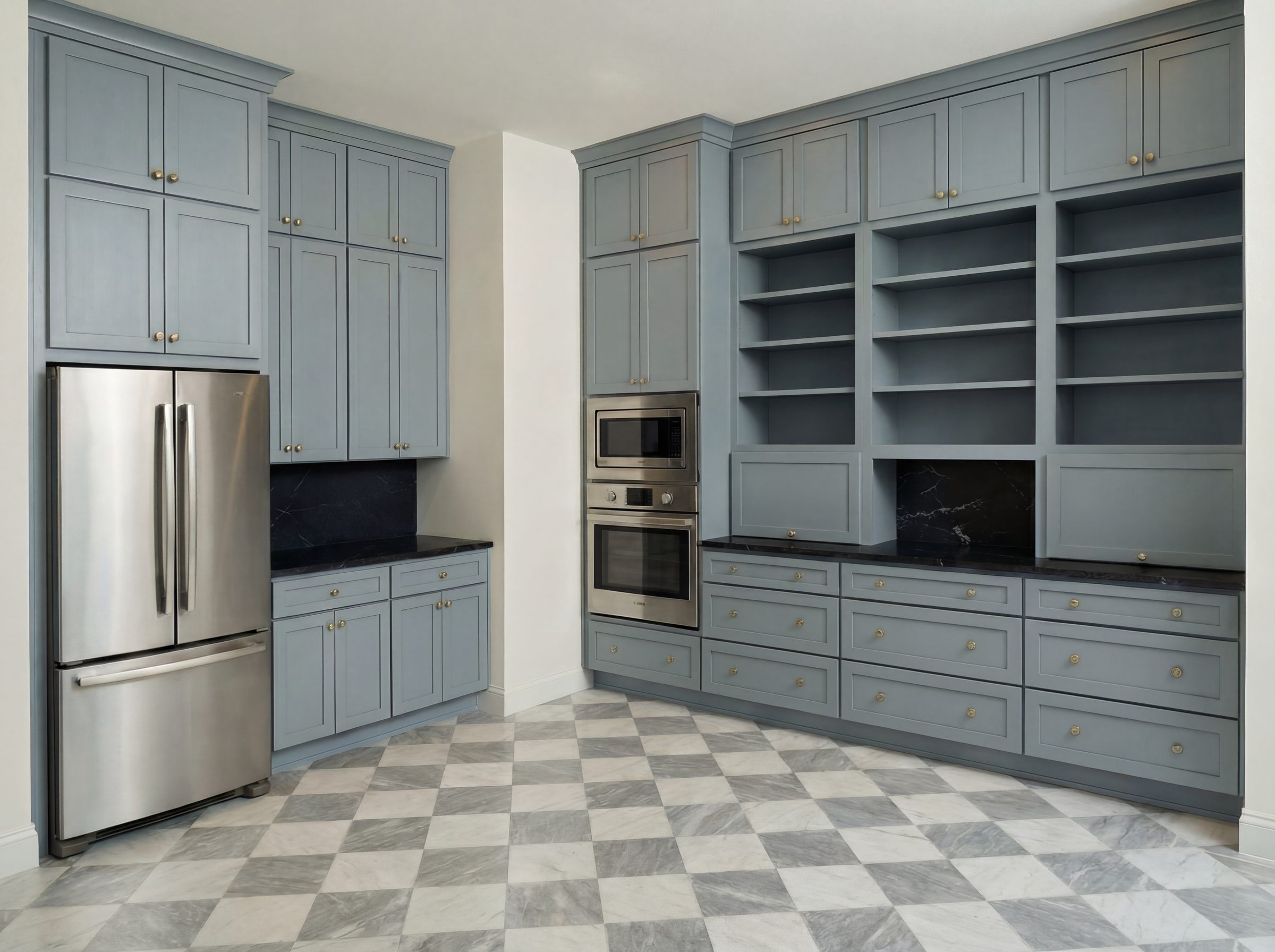 Butler's pantry — full room view